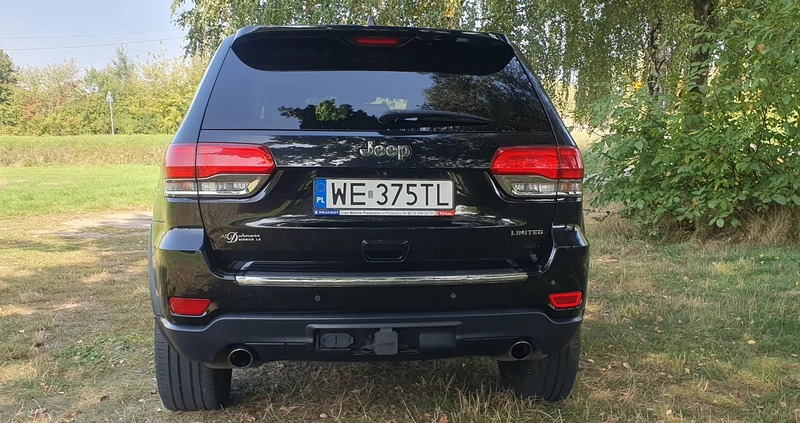 Jeep Grand Cherokee cena 78700 przebieg: 146670, rok produkcji 2014 z Warszawa małe 106